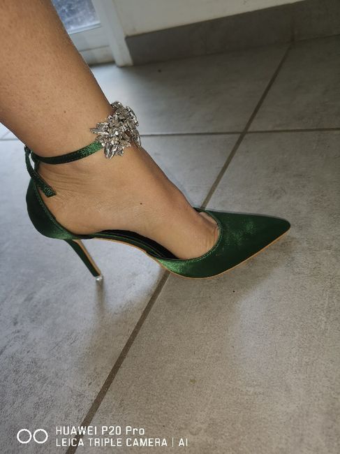 Heureuse je crois que j'ai trouver mes chaussures (verte)! - 2