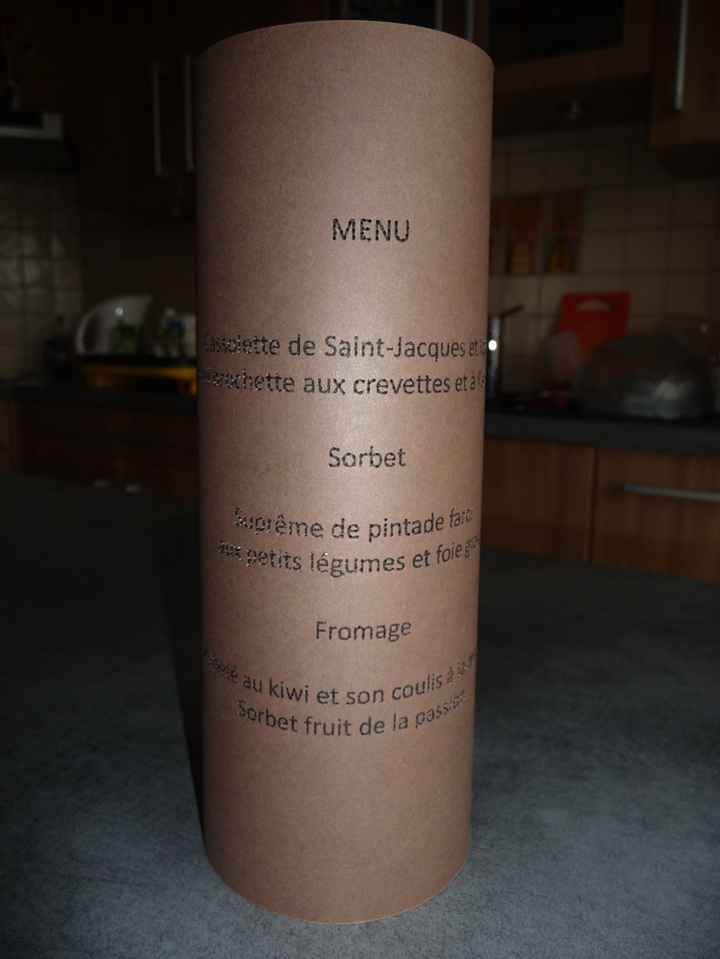 essai menu