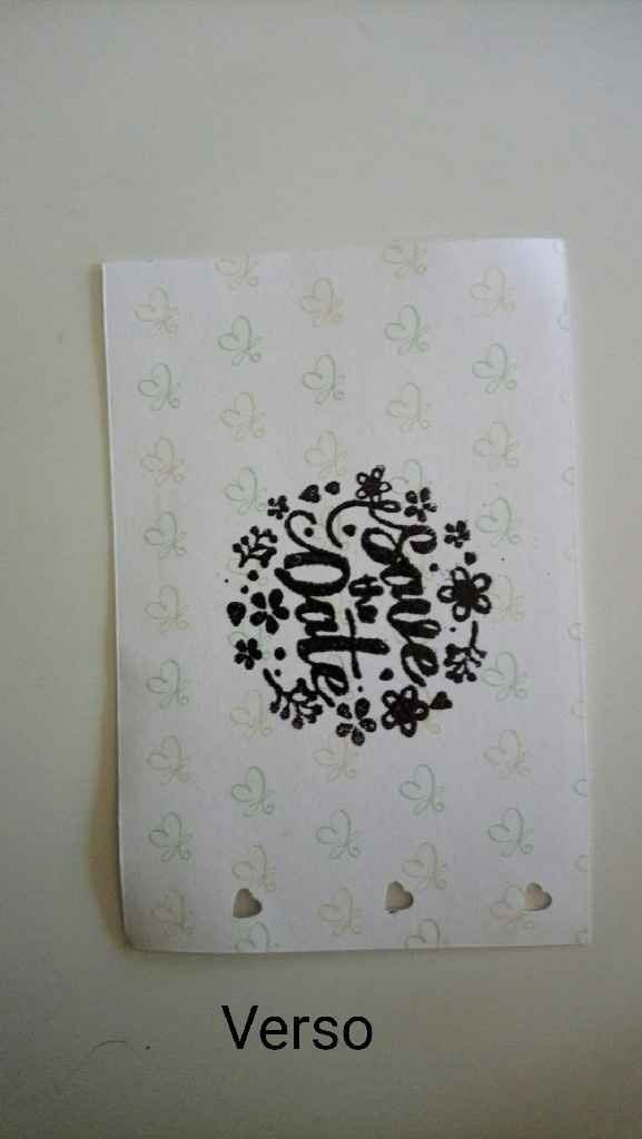 Save the date faits maison - 2