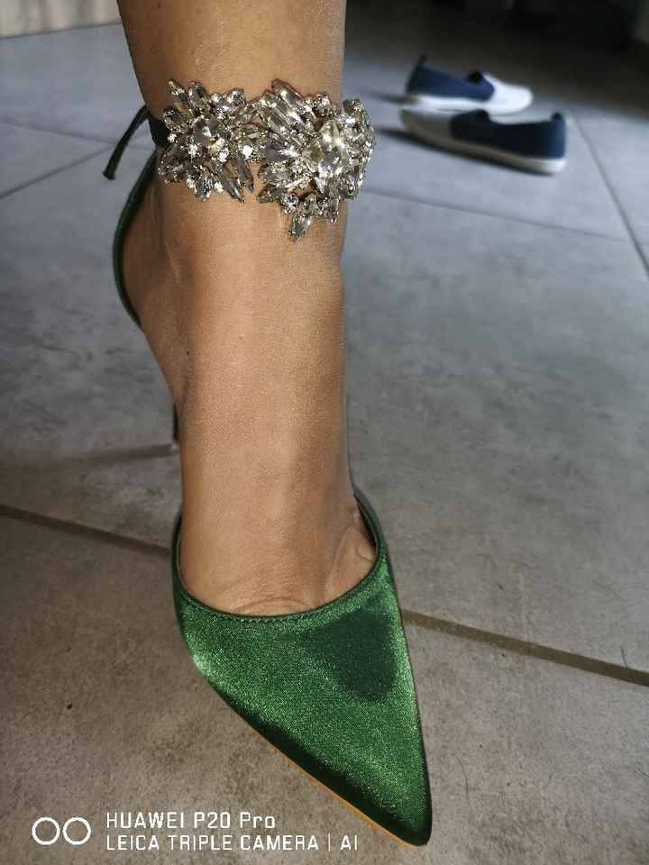 Heureuse je crois que j'ai trouver mes chaussures (verte)! - 1