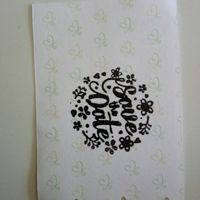 Save the date faits maison - 2