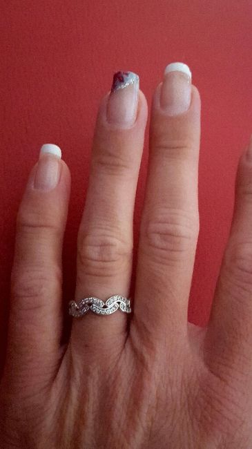 Et vous à quoi ressemble votre bague de fillancailles ? - 1