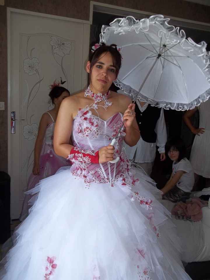 robe de la mariée 