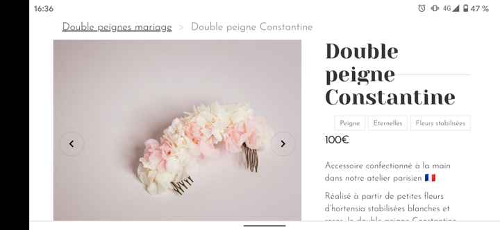 Accessoire coiffure - 2