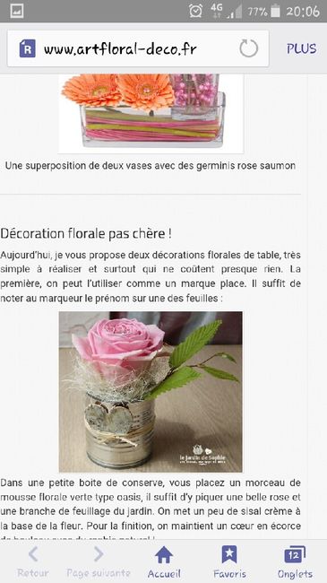 Centre de table - 1