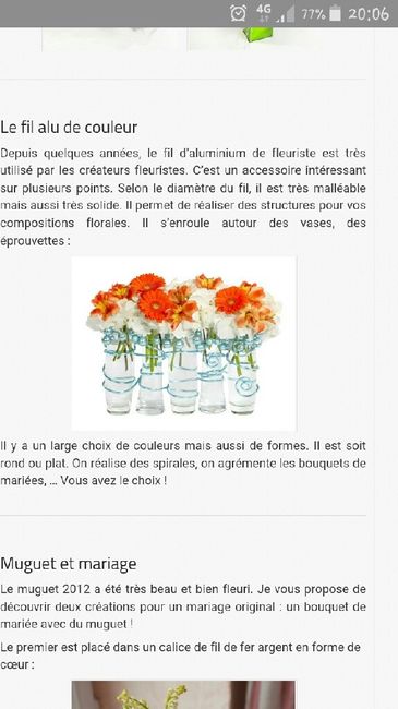 Centre de table - 2