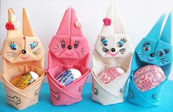 Idée pliage de serviettes pour les enfants - 5