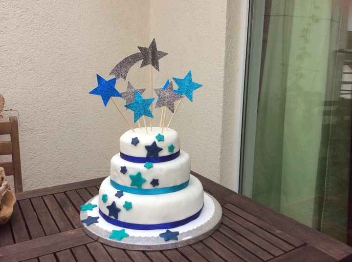 Notre wedding cake maison
