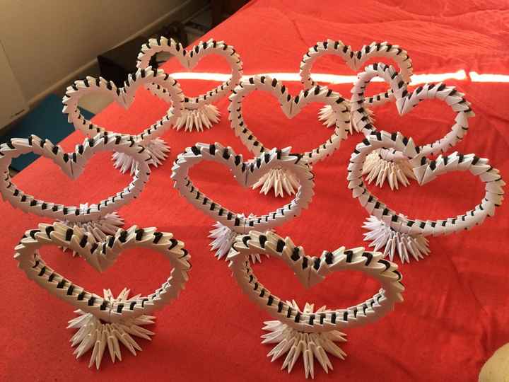 Origami 3d fini heureusement car saturation - 2