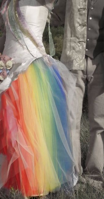Robe arc-en-ciel