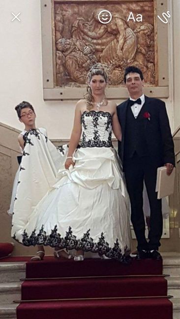 Inspiration robes de mariée bicolores : quelle est votre préférée ? - 1