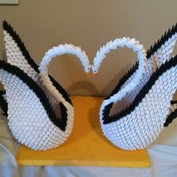  Cygne origami 3d - 1