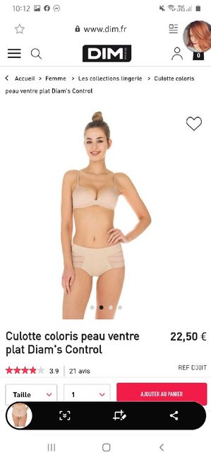 Culotte gainante basse 2