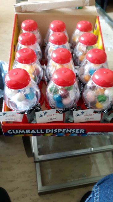 Pas de dragées mais des bubble gum - 1