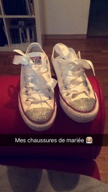 Des baskets pour la mariée - 1