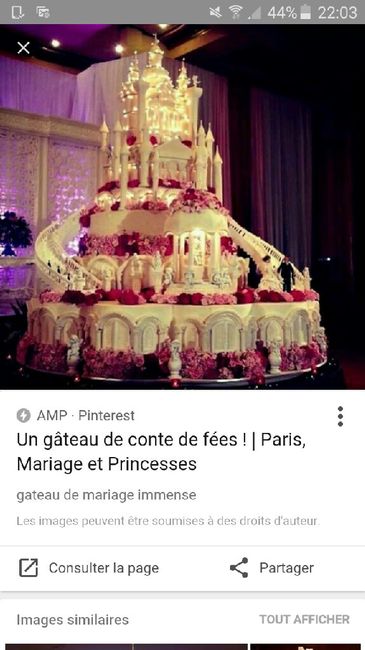 Mon Wedding Cake...de RÊVE - 1