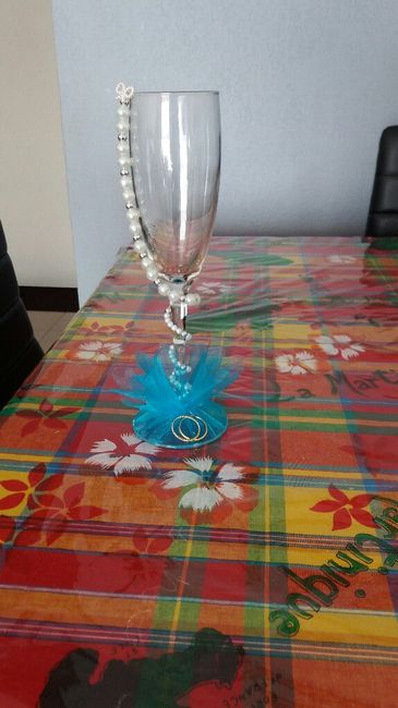 Préparatifs mariage antillais turquoise - 1