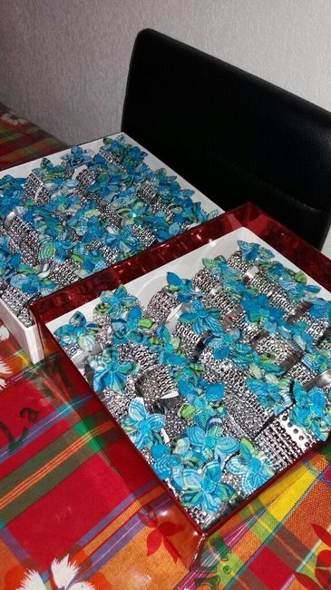 Préparatifs mariage antillais turquoise - 6