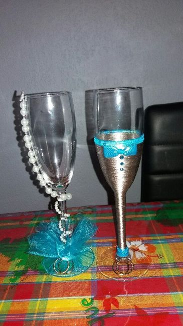 Verres des mariés - 1