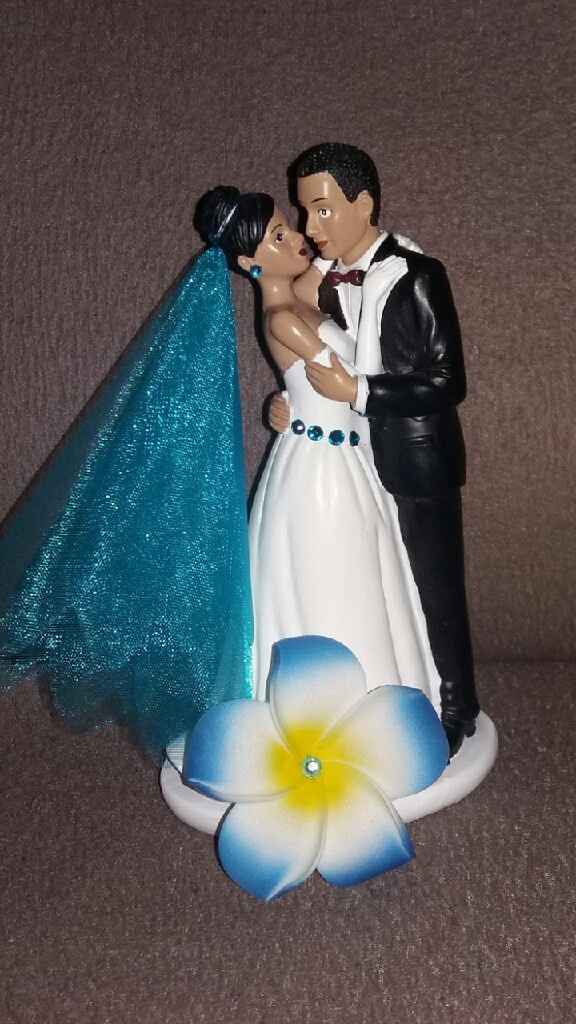 Figurine Mariage antillais. - 1