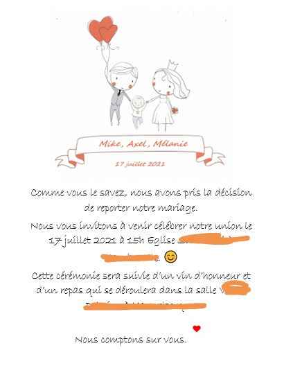 Faire Part digital - 1