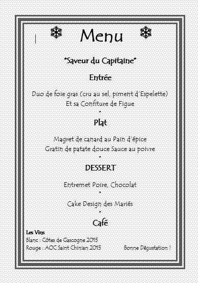Partageons nos menus 😋 - 1