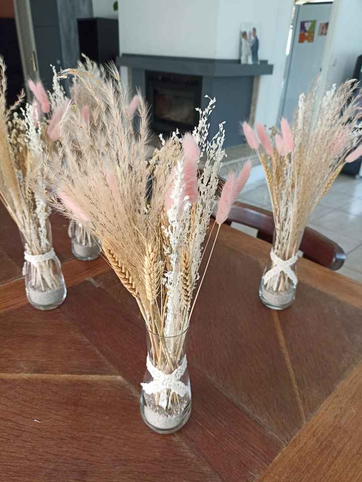 Voici les bouquets de table ! - 1