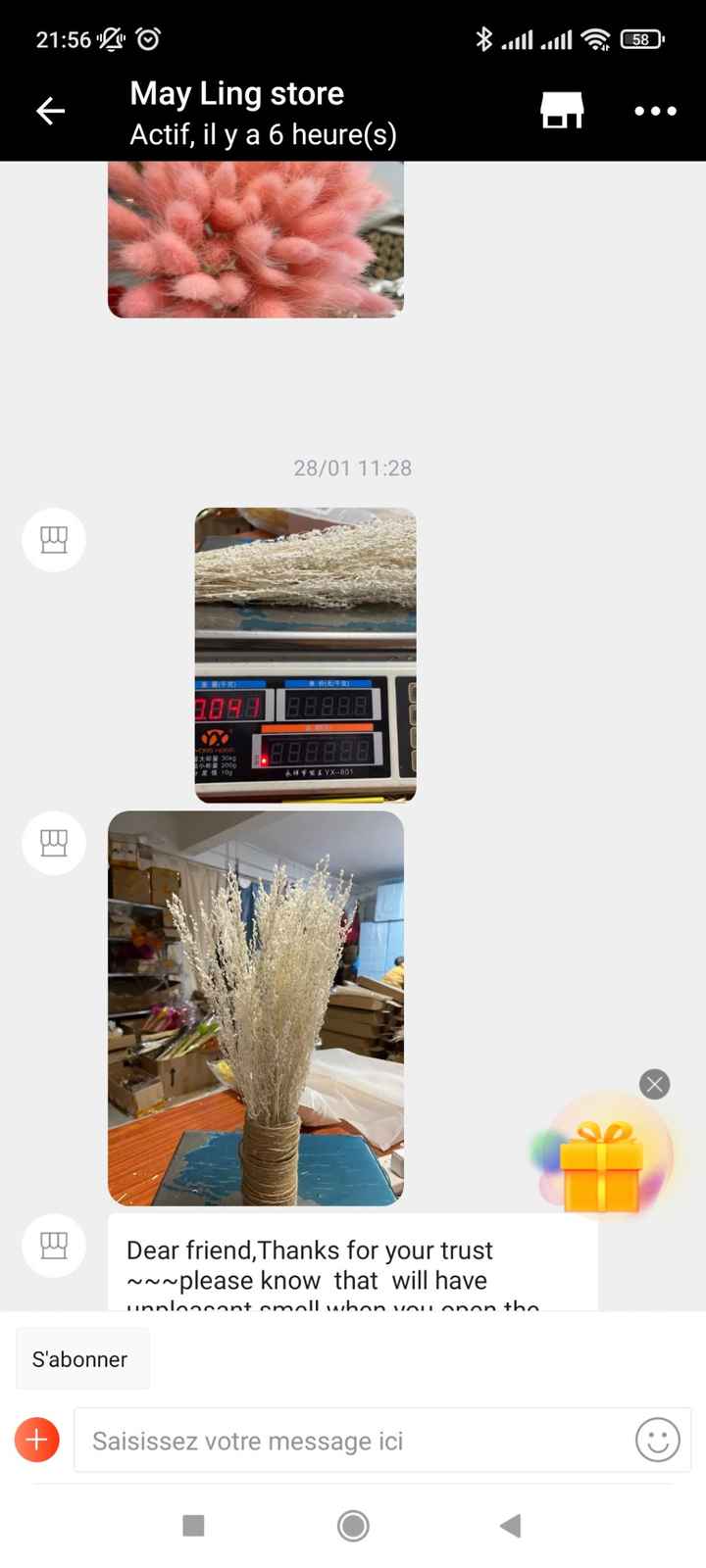 Voici les bouquets de table ! - 1