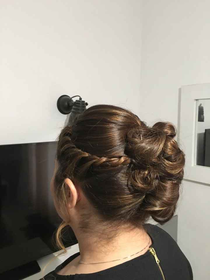 Essai coiffure de samedi - 1