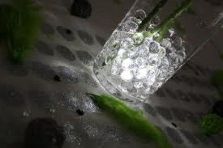 billes d'eau et led submersible