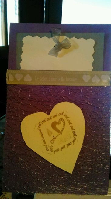 De quelle couleur sont vos invitations ? - 1