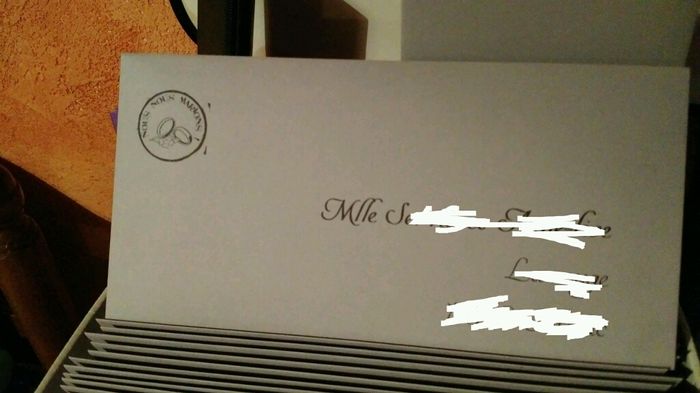 Faire part terminés - 2