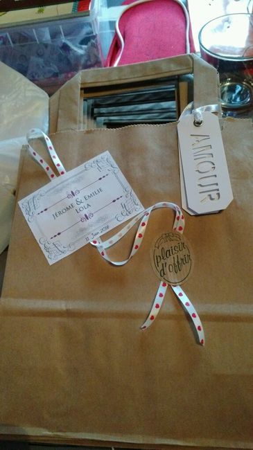 Monogramme fait! et une petite avancée qui nous fait savourer les préparatifs ! ! - 1