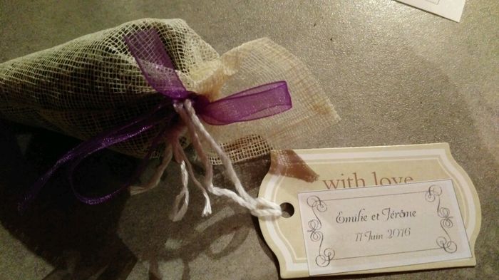 Cadeaux aux invités - 1