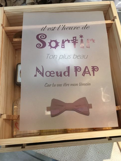 Kit témoin pour se préparer au jour j - 1