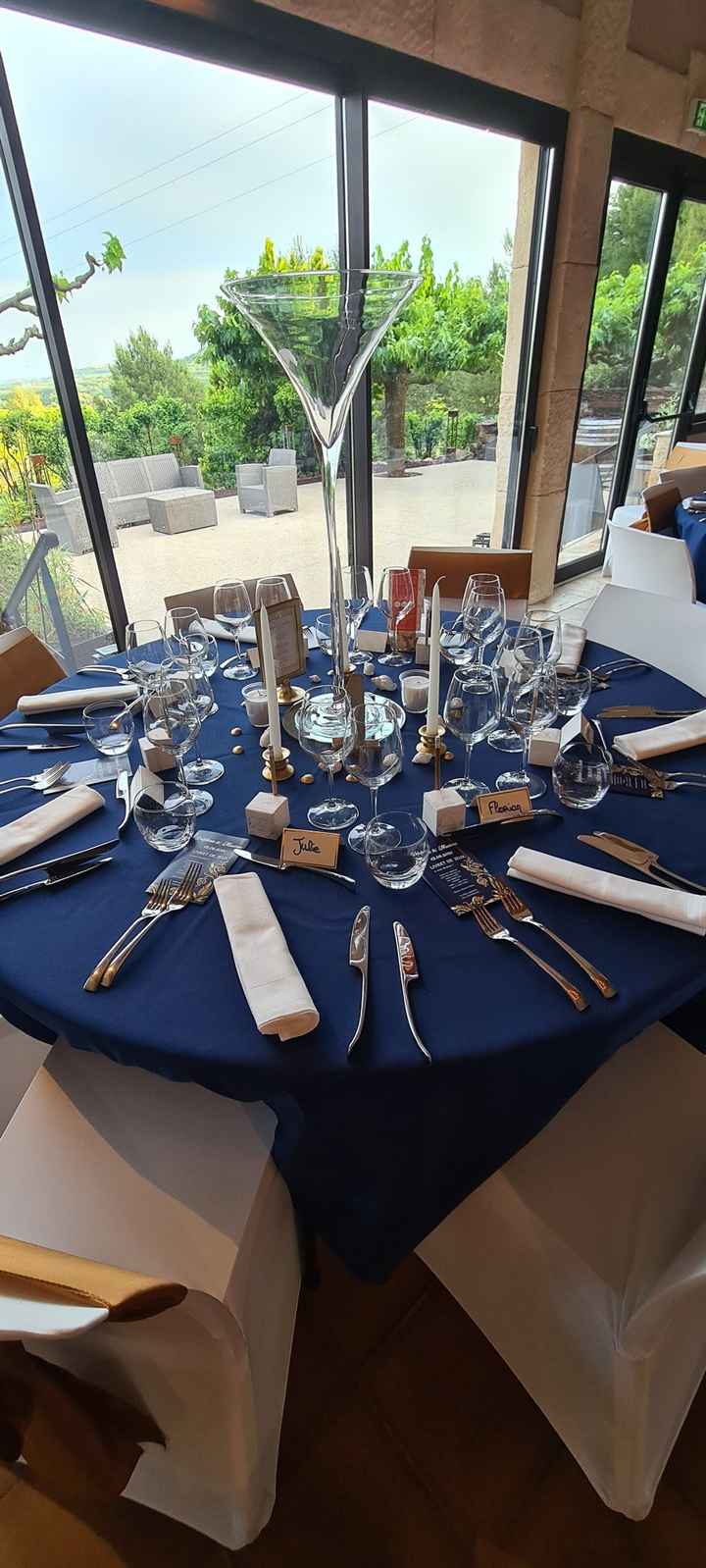Mariage bleu navy - 1