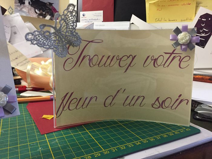 Mes derniers tableaux pour mon plan de table - 2