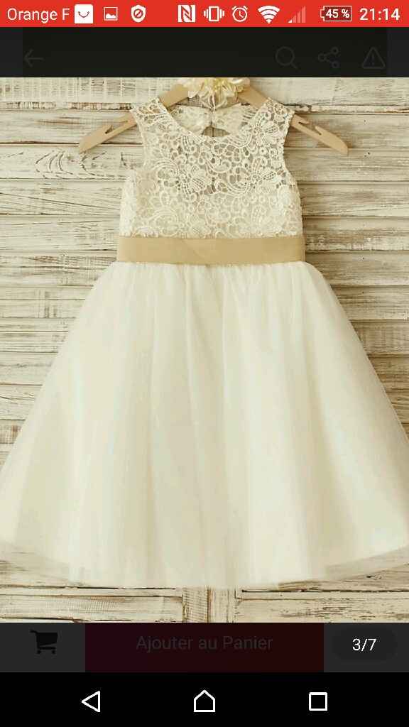 Robe pour ma princesse - 1