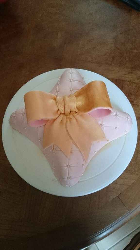 Essai pour mon wedding cake - 1
