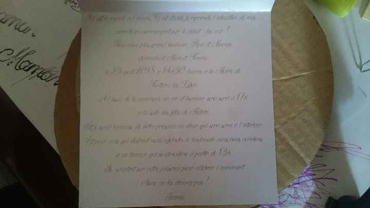  Projet faire part - 1