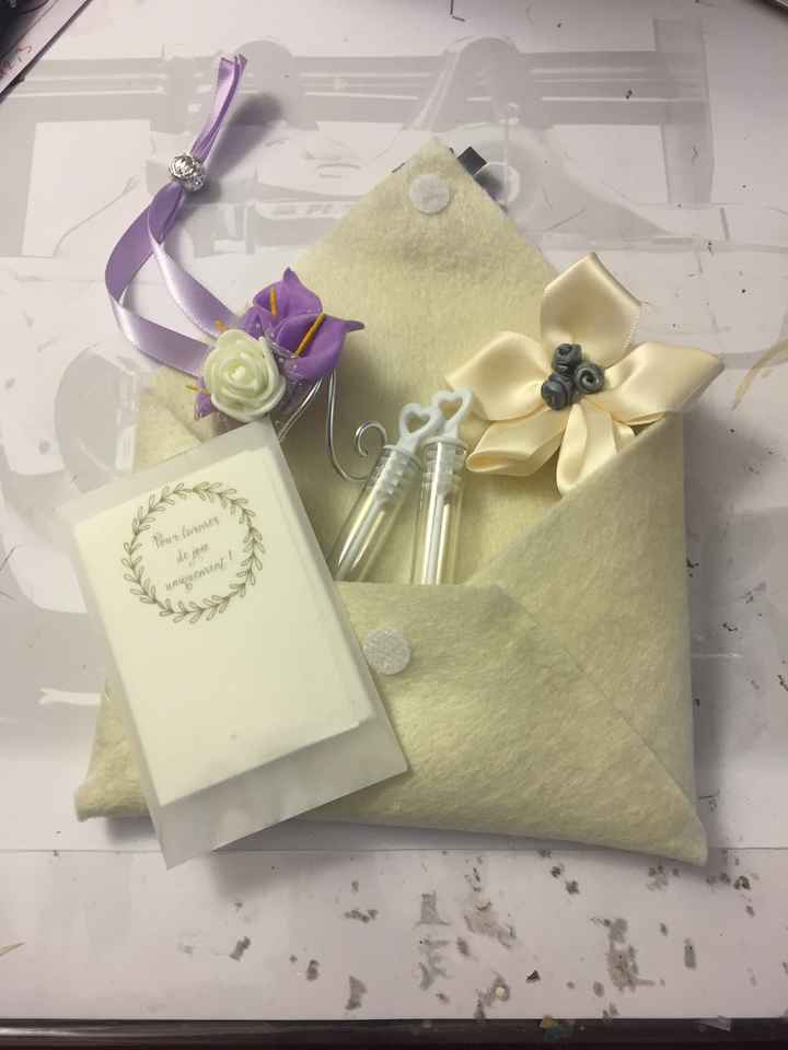 Pochettes invitées cérémonie - 1