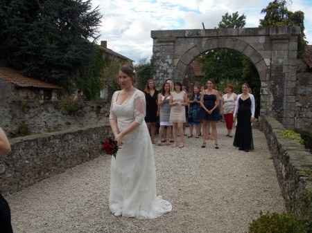Lancé de bouquet