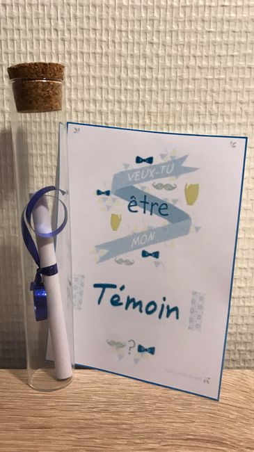 pour témoins de chéri