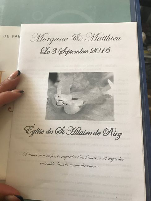 Idées livret de messe - 1