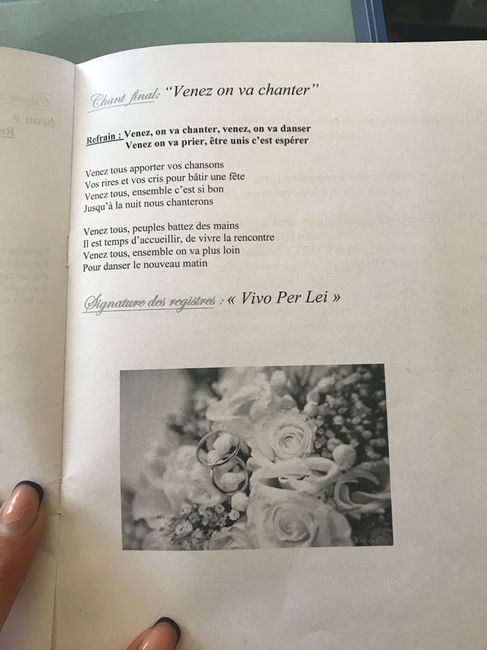 Idées livret de messe - 7