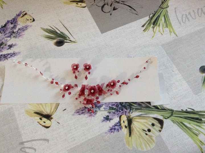 Ma parure pour mettre avec ma robe 