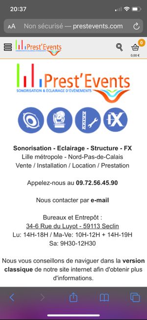 Location matériels son et lumiere 1