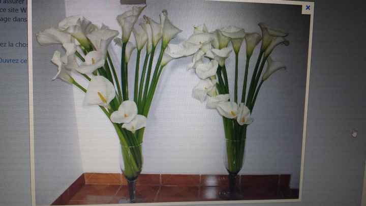 Idées compo  avec arum/ orchidées - 1