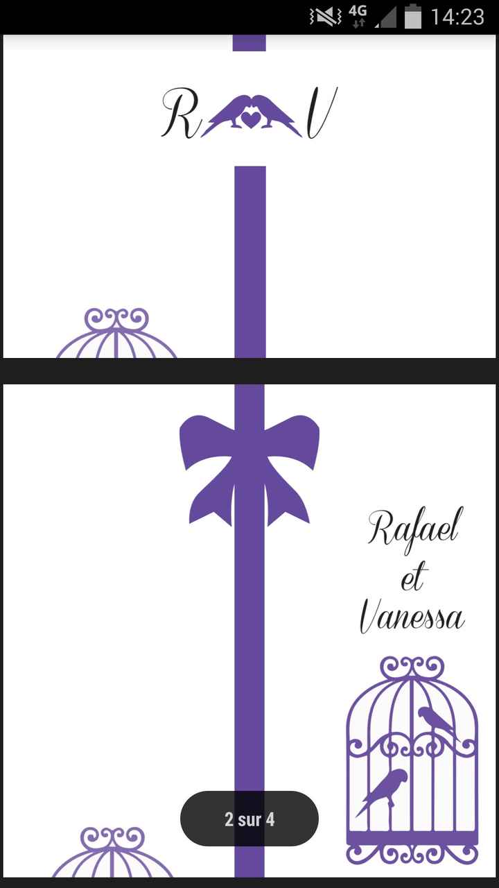 Photo de vos faire part!!!!! - 1