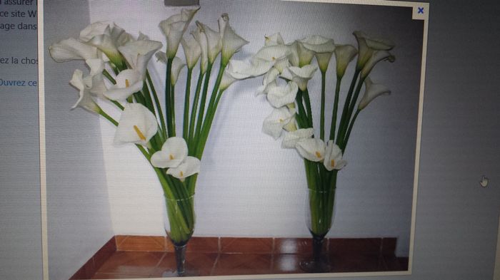 Idées compo  avec arum/ orchidées - 1